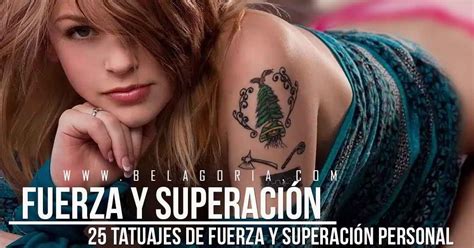 tatuaje fuerza y superación